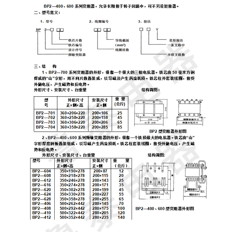 頻敏電阻器1