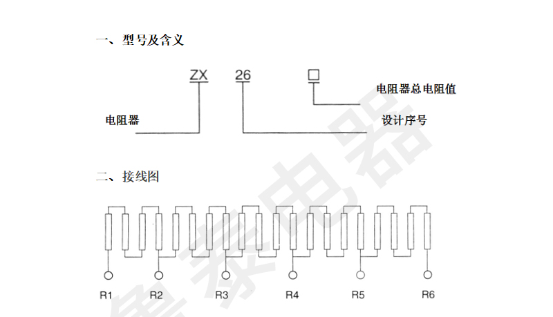 ZX26-系列不銹鋼電阻器